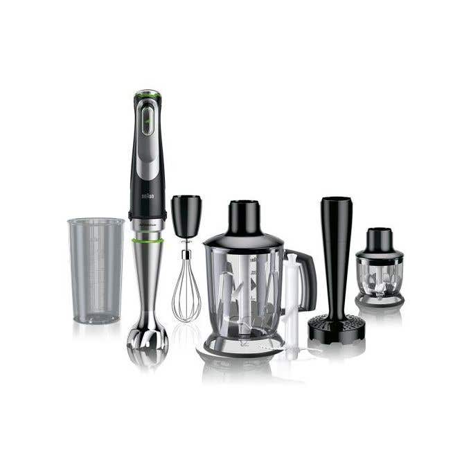 Braun MQ9147X Hand Blender, 1200 Watt - Silver