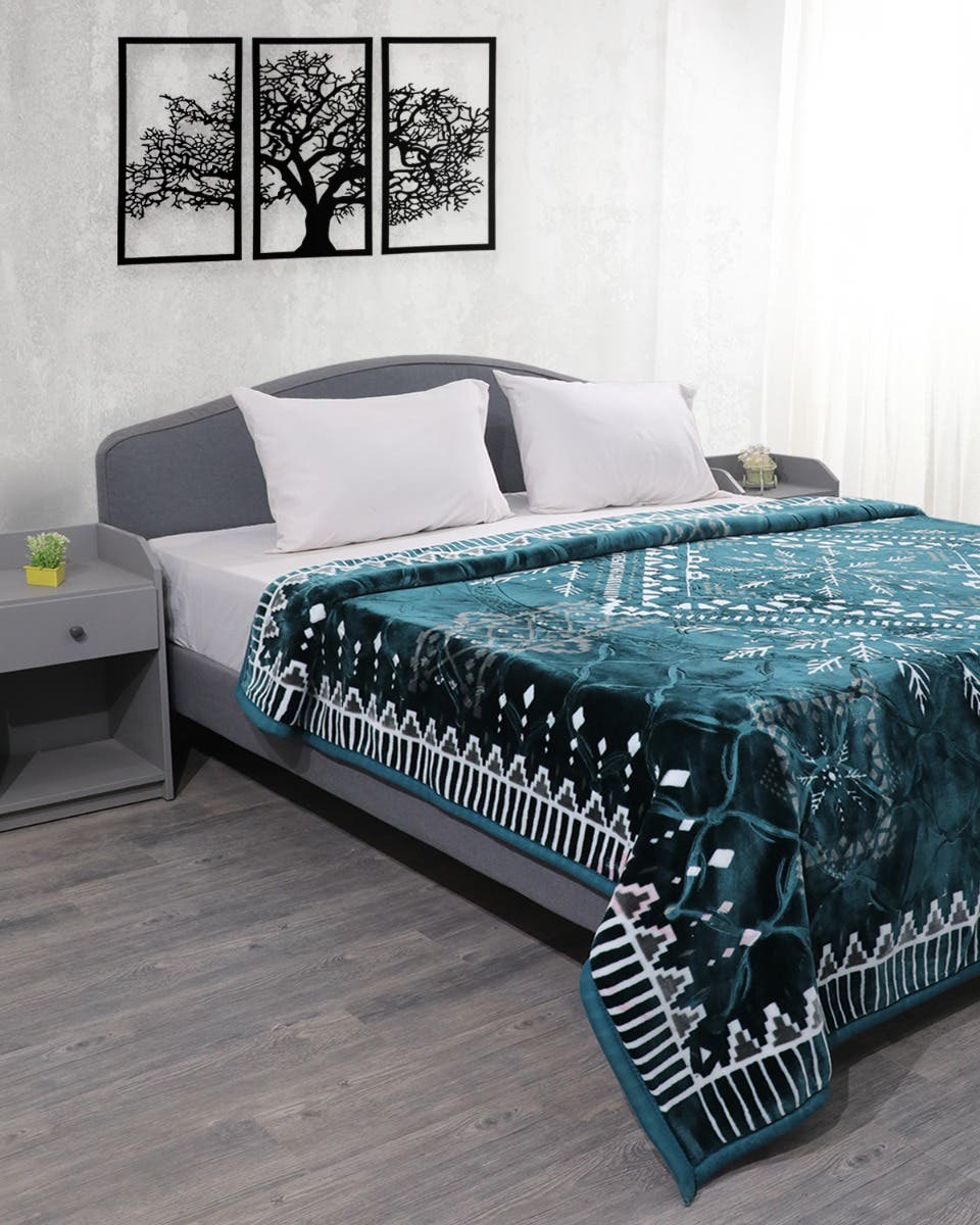 Nana Secret Velvet Blanket, 220×240 cm, 8 Kg - Multicolor