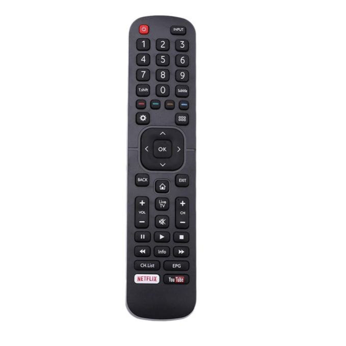 Remote Control For Hisense Screen - Black