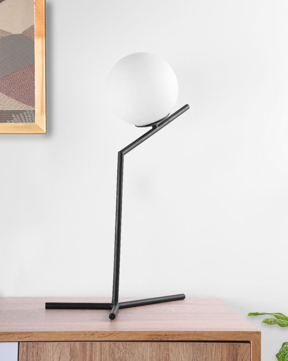 Modern Desk Office Lamp, 42×20 cm - Black
