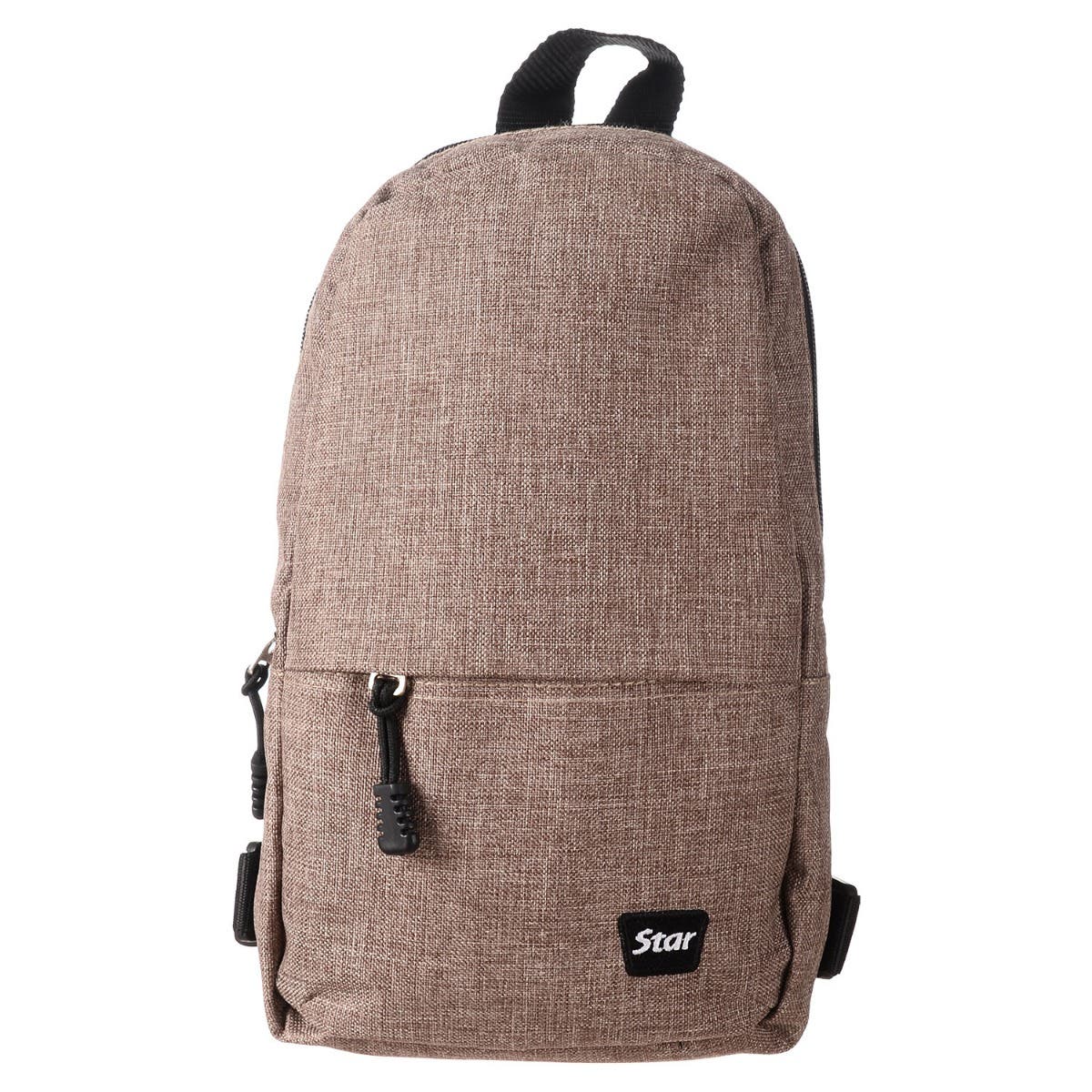 Star Cross Bag, 11 Inch - Beige