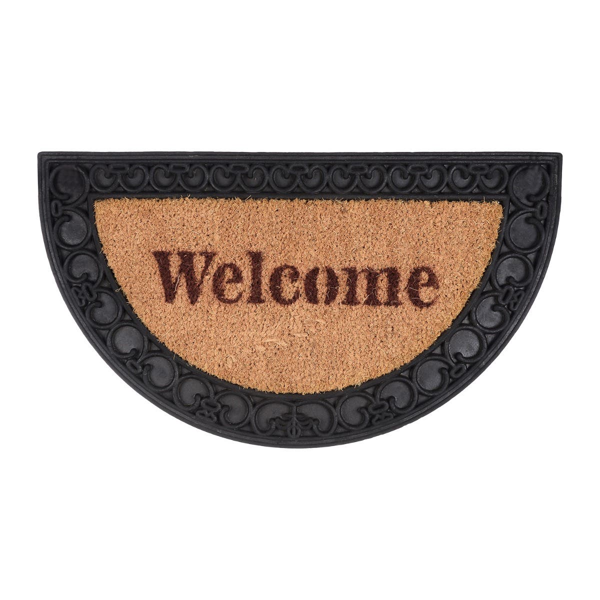 Door Mat, 70×40 cm - Black Beige