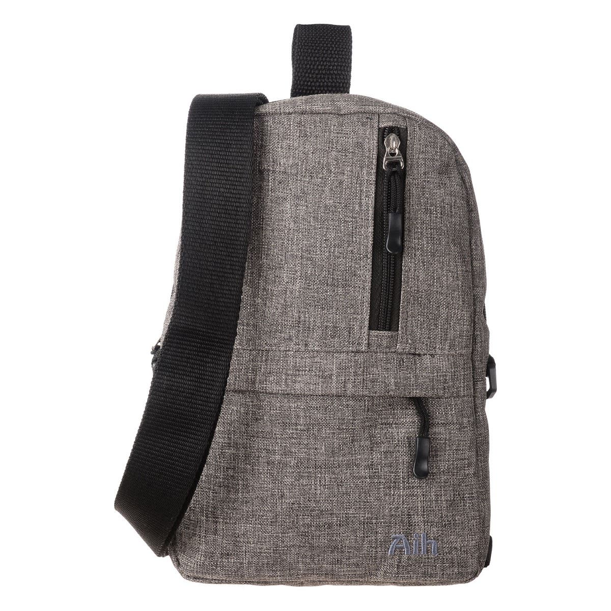 Star Cross Bag, 11 Inch - Grey