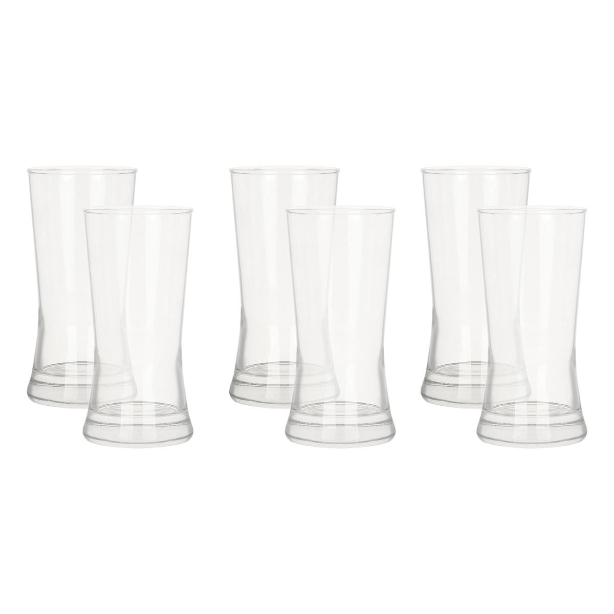Ocean Juice Cup Set, 6 Pieces - Clear