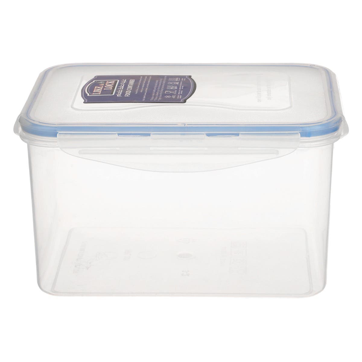 Like&Lock Refrigerator Box, 2100 ml - Clear Blue