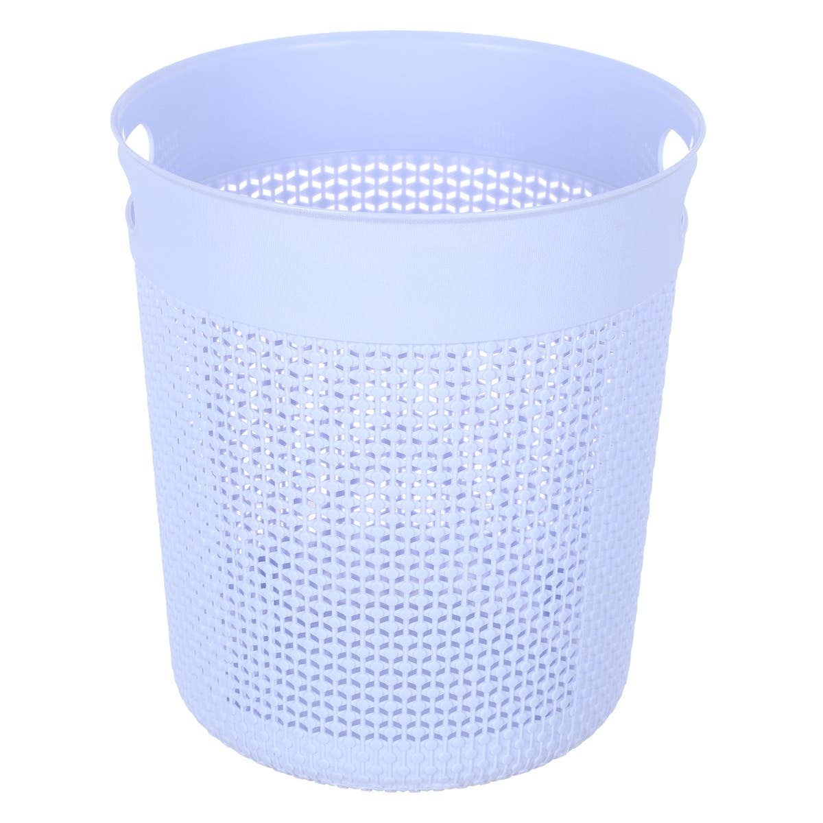 Al Wataneya Round Trash Bin, 27×20 cm - Mauve