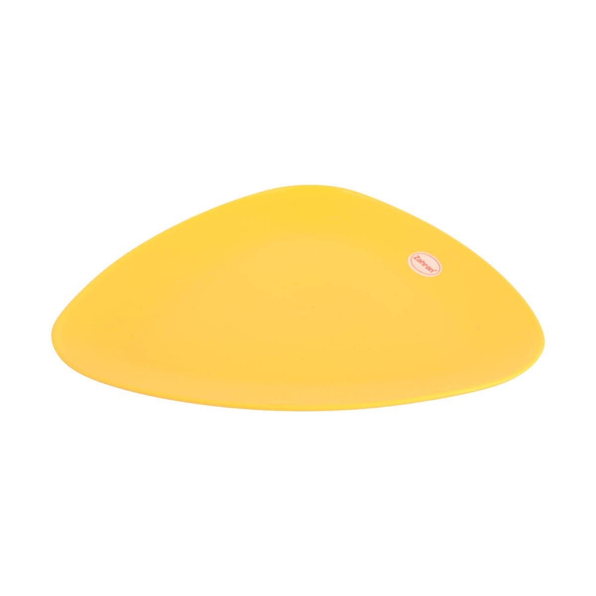 Zahran Plastic Flat Plate, 23 cm - Yellow