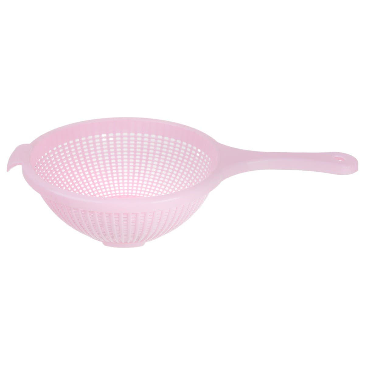 El Hoda Plastic Strainer with Handle, 36 cm - Pink