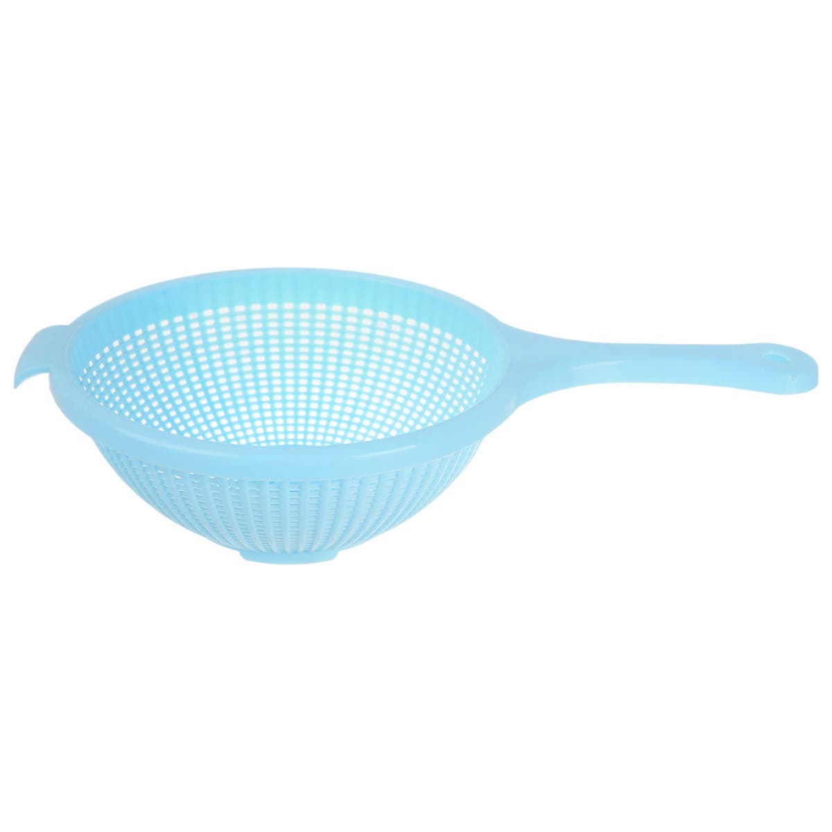 El Hoda Plastic Strainer with Handle, 36 cm - Light Blue