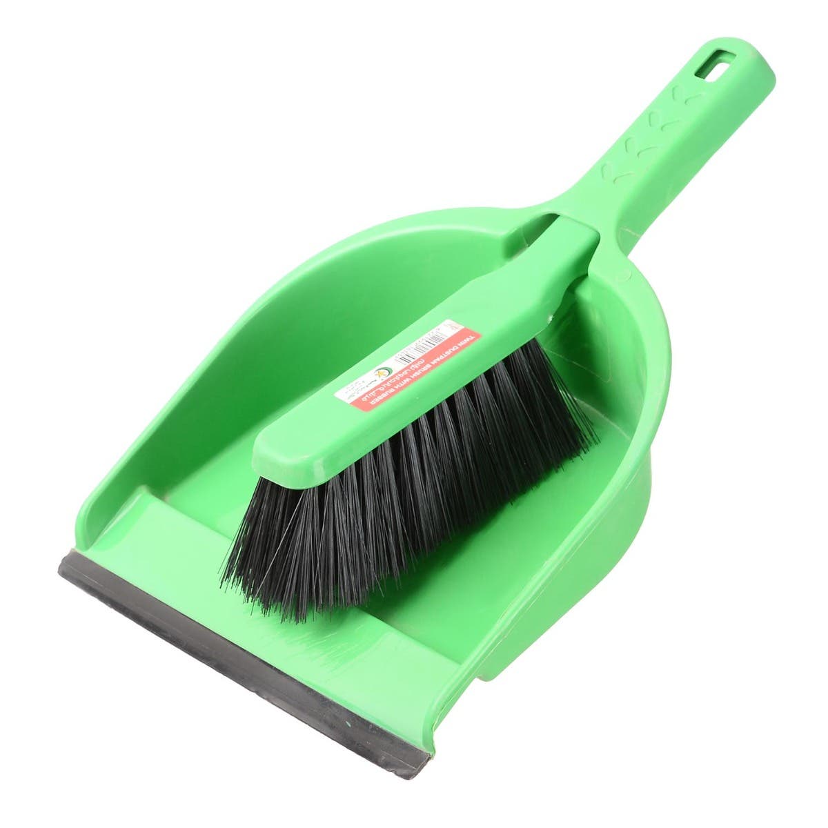 El Helal & Star Cleaning Brush With Shovel - Green