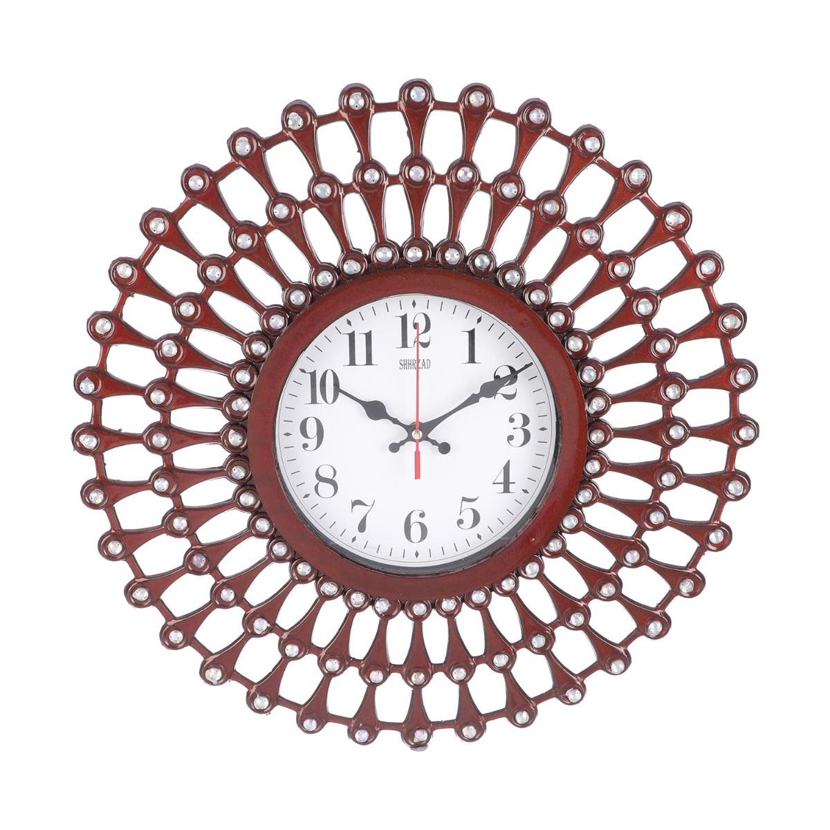 Scheherazade Wall Watch, 48 cm - Brown