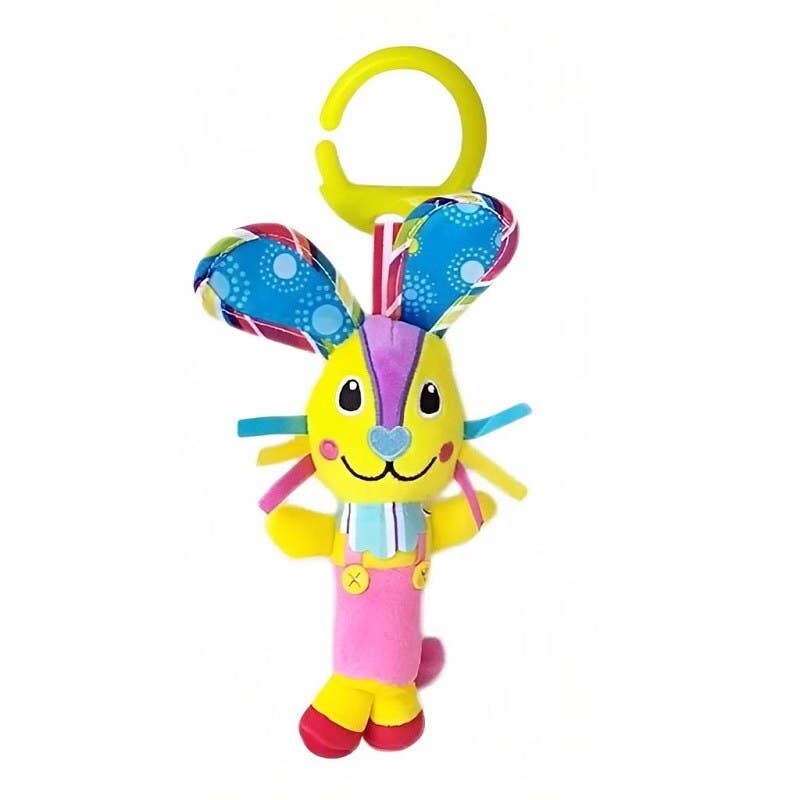 Alsafwa W25-96-1 Soft Rabbit Plush Toy for Unisex Children - Multicolor