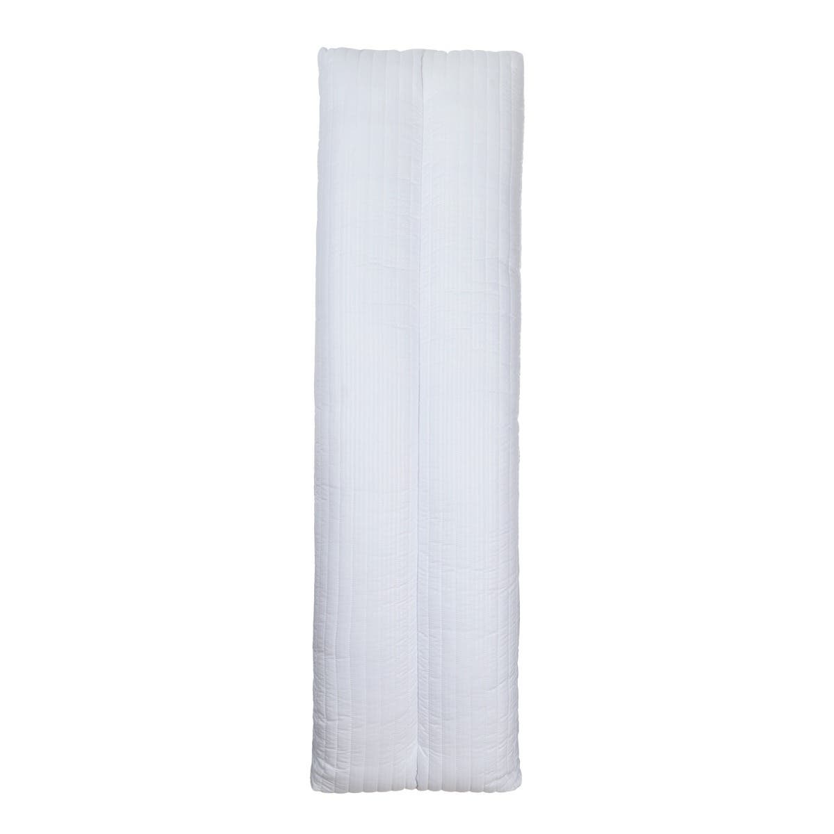 Bed&Bed Fiber Long Pillow, 45×150 cm - White