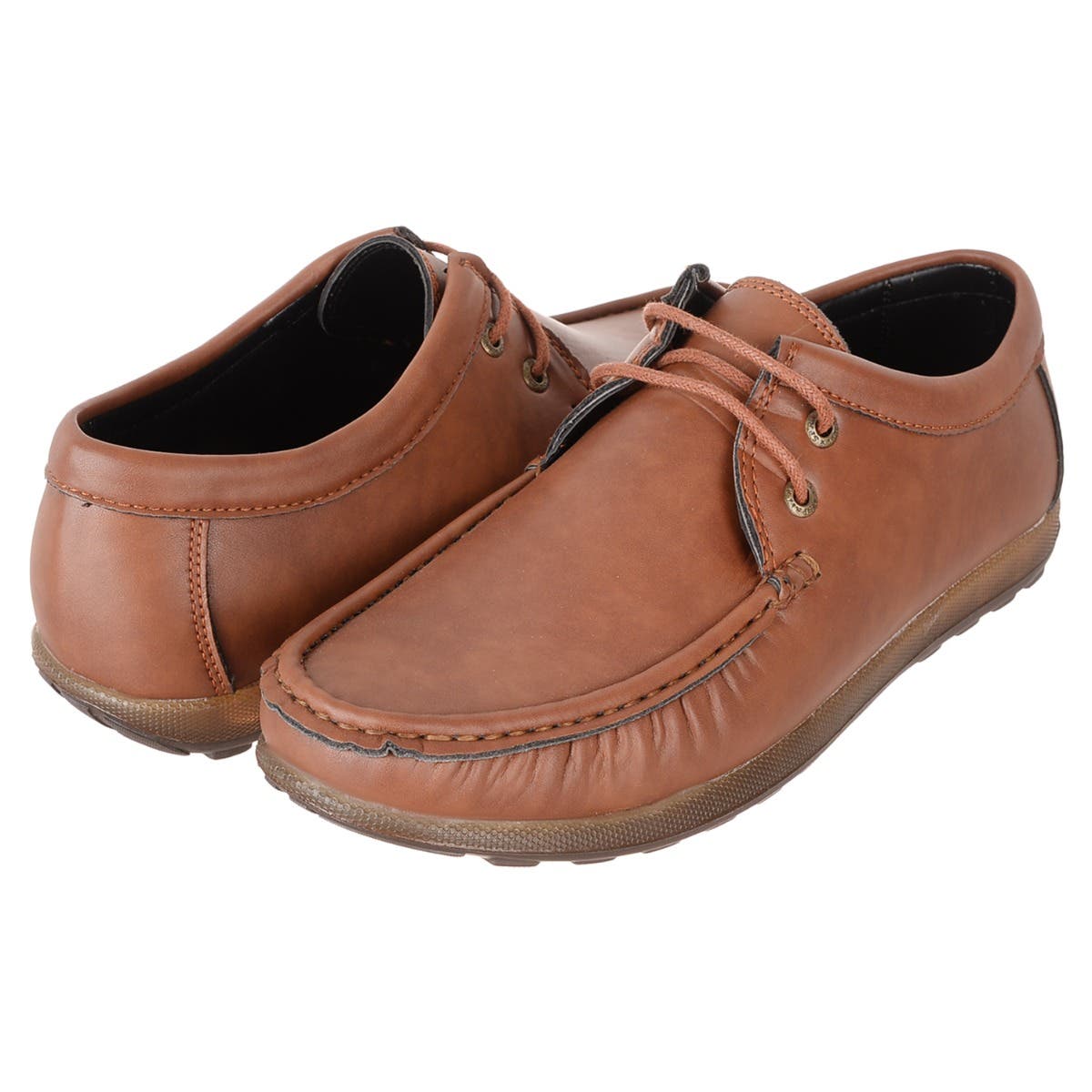 Al Dawara Leather Oxford Shoes For Men