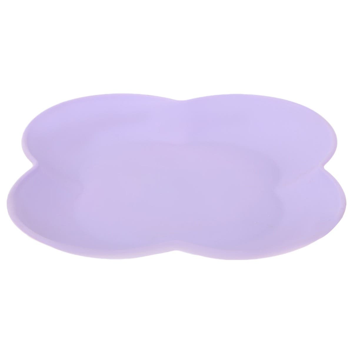 El Hoda Plastic Mini Plate, 12x15 cm - Mauve