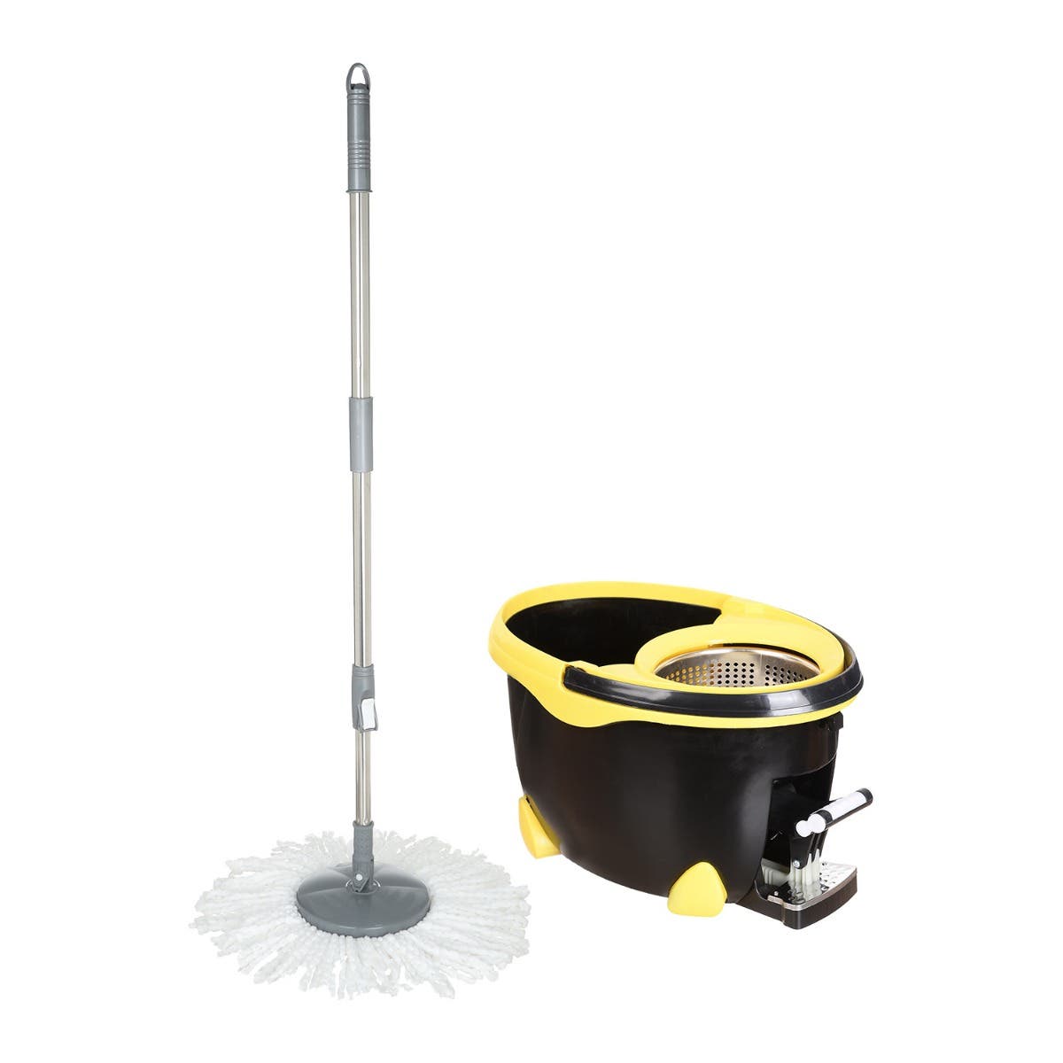 El Helal & Star Magico Bucket, 30×33×55 cm - Black Yellow