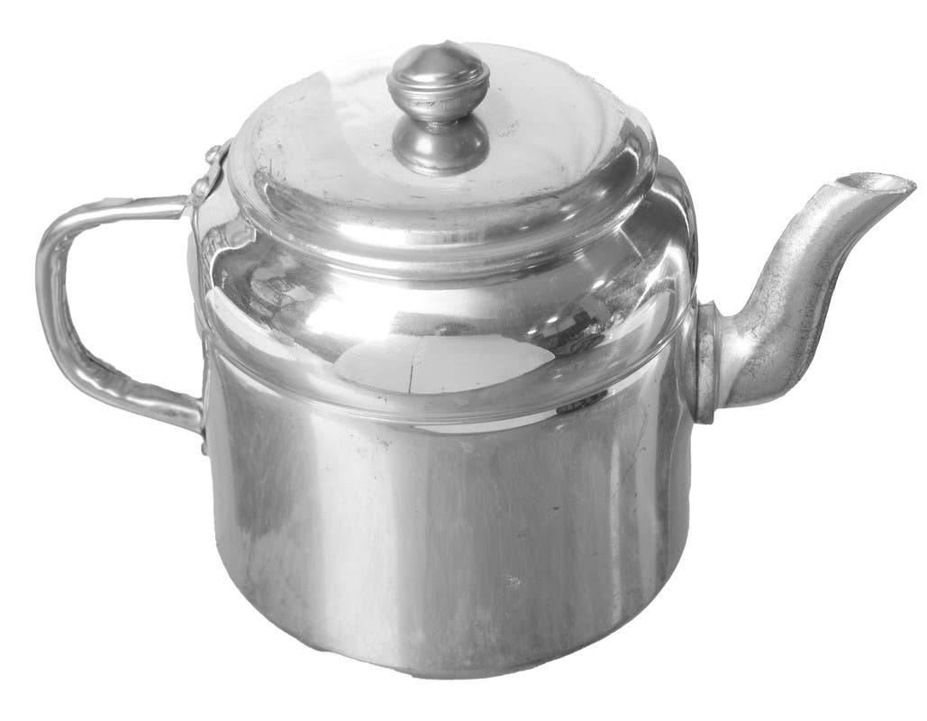 Aluminum Teapot, 2 Liter - Silver