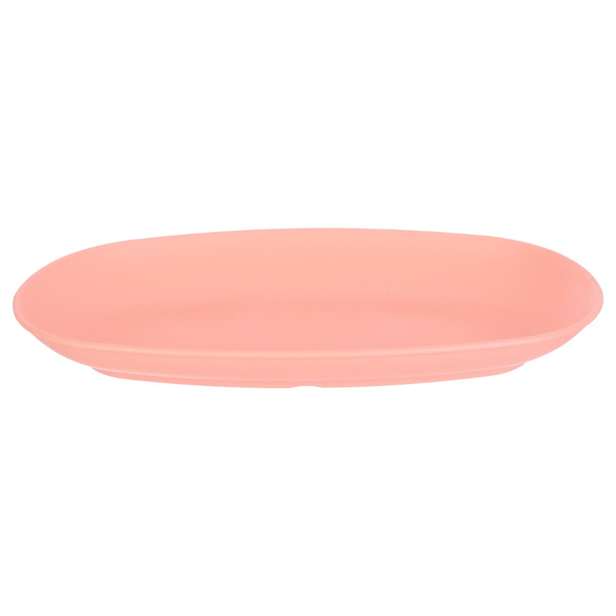 El Hoda Plastic Flat Plate, 23 cm - Orange