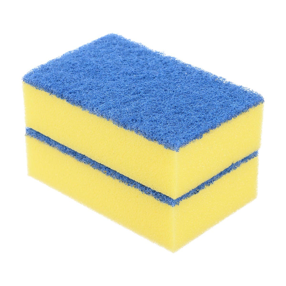 Beba Touch Rectangle Utensils Sponge Set, 2 Pieces - Yellow