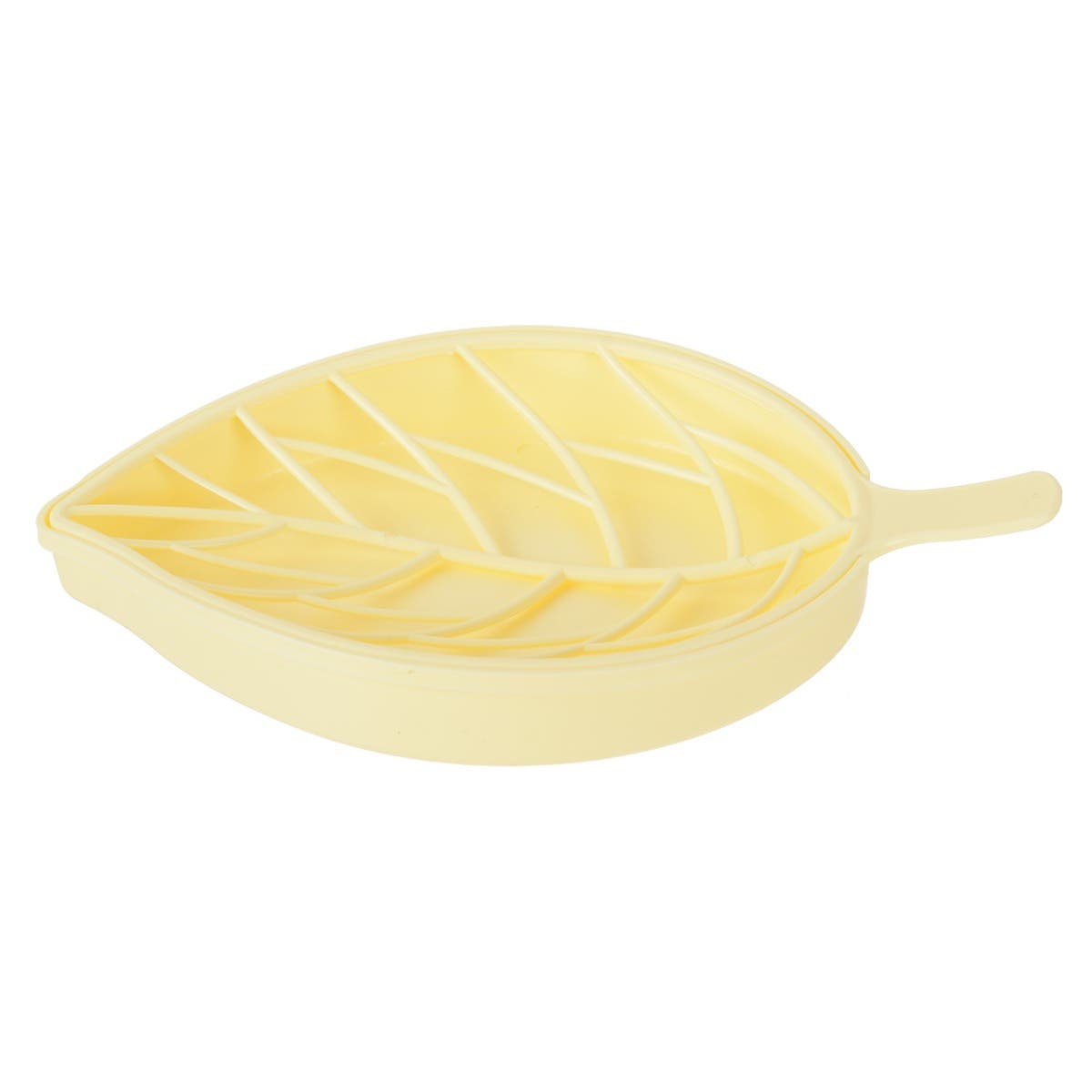 Elite Plastic Soap Dish, 17×10 cm - Beige