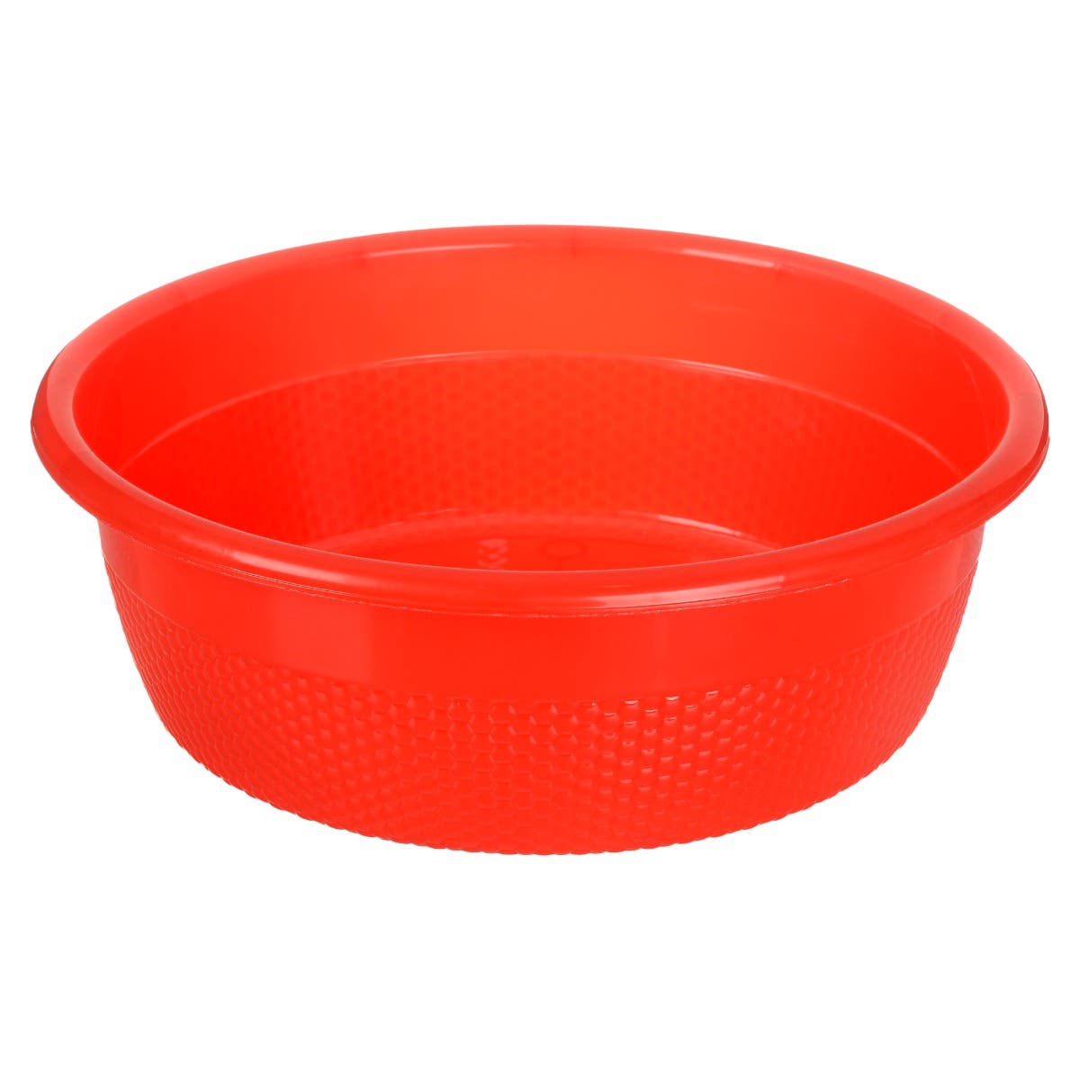 Al Wataneya Plastic Washing Dish, size 2 - Red