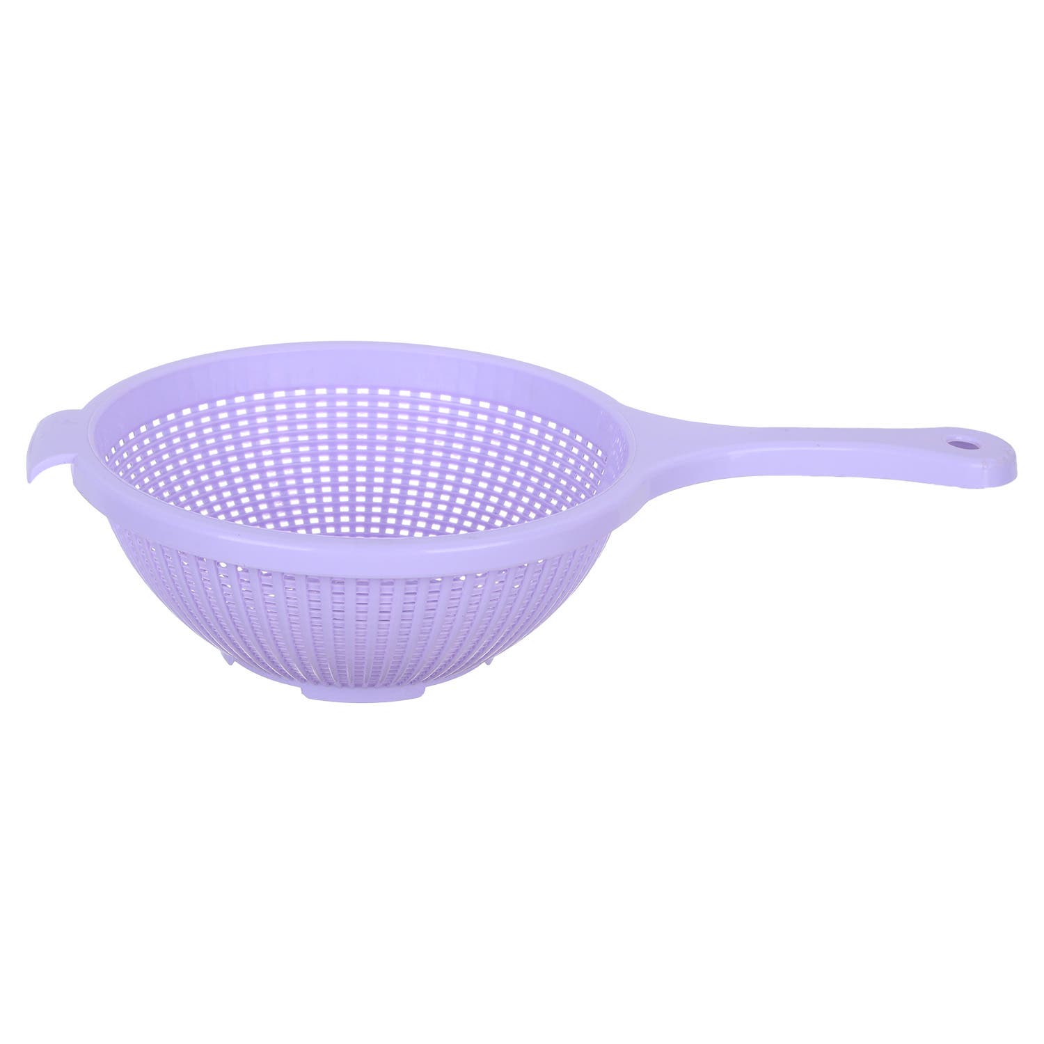 El Hoda Plastic Strainer with Handle, 36 cm - Mauve - HO1036748MOV