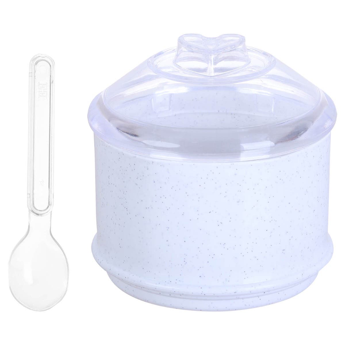 Elite Plastic sugar bowl with Lid, 350 ml - white