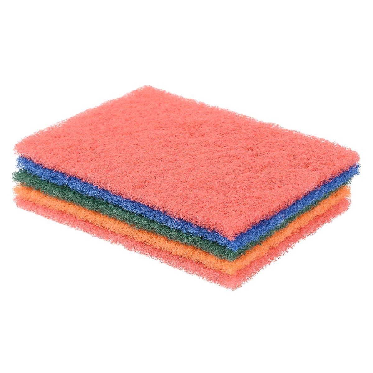 Beba Touch Metallic Scourer Set, 5 Pieces - Multicolor