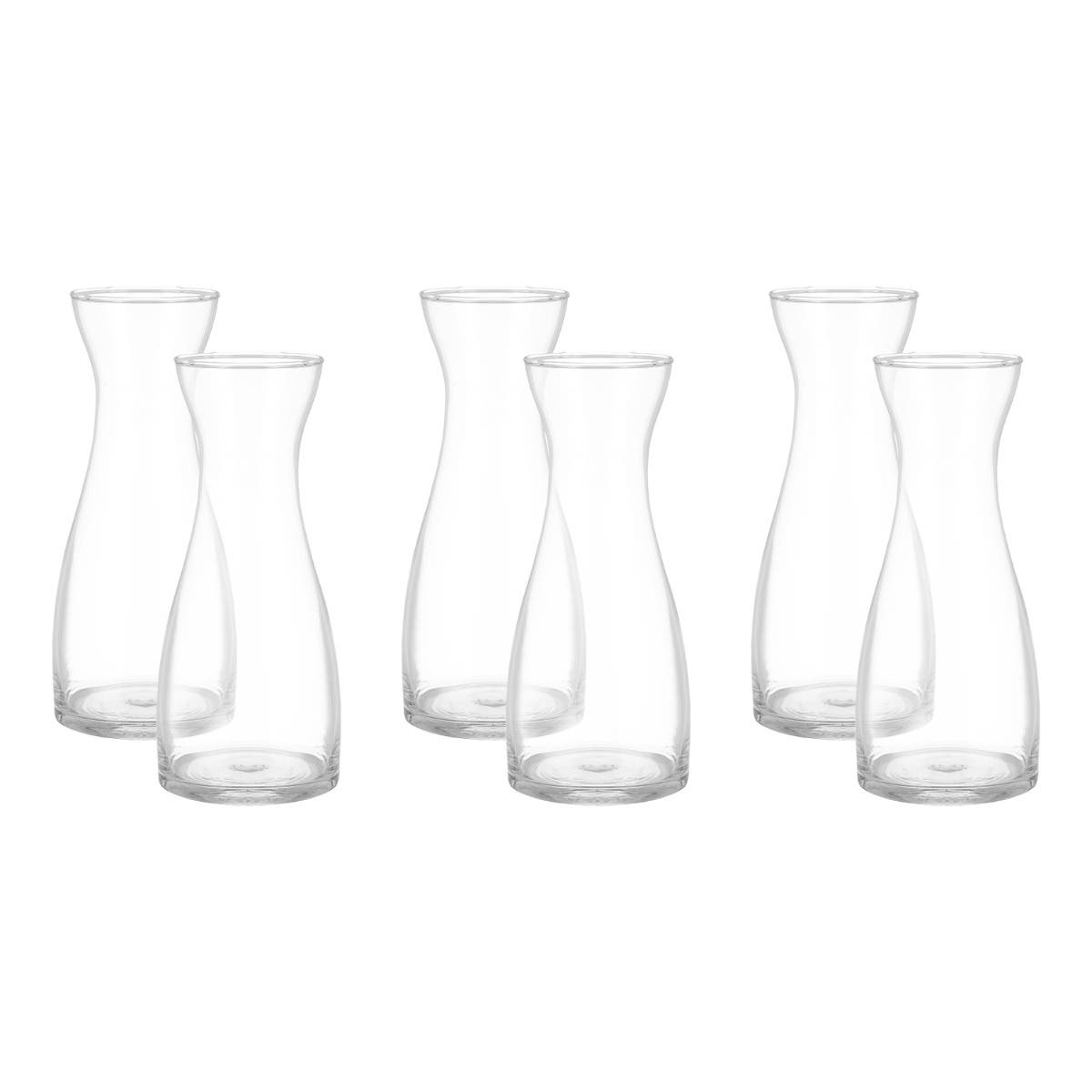 Cairo Glass Juice Set, 6 Pieces, 17 cm  - Clear