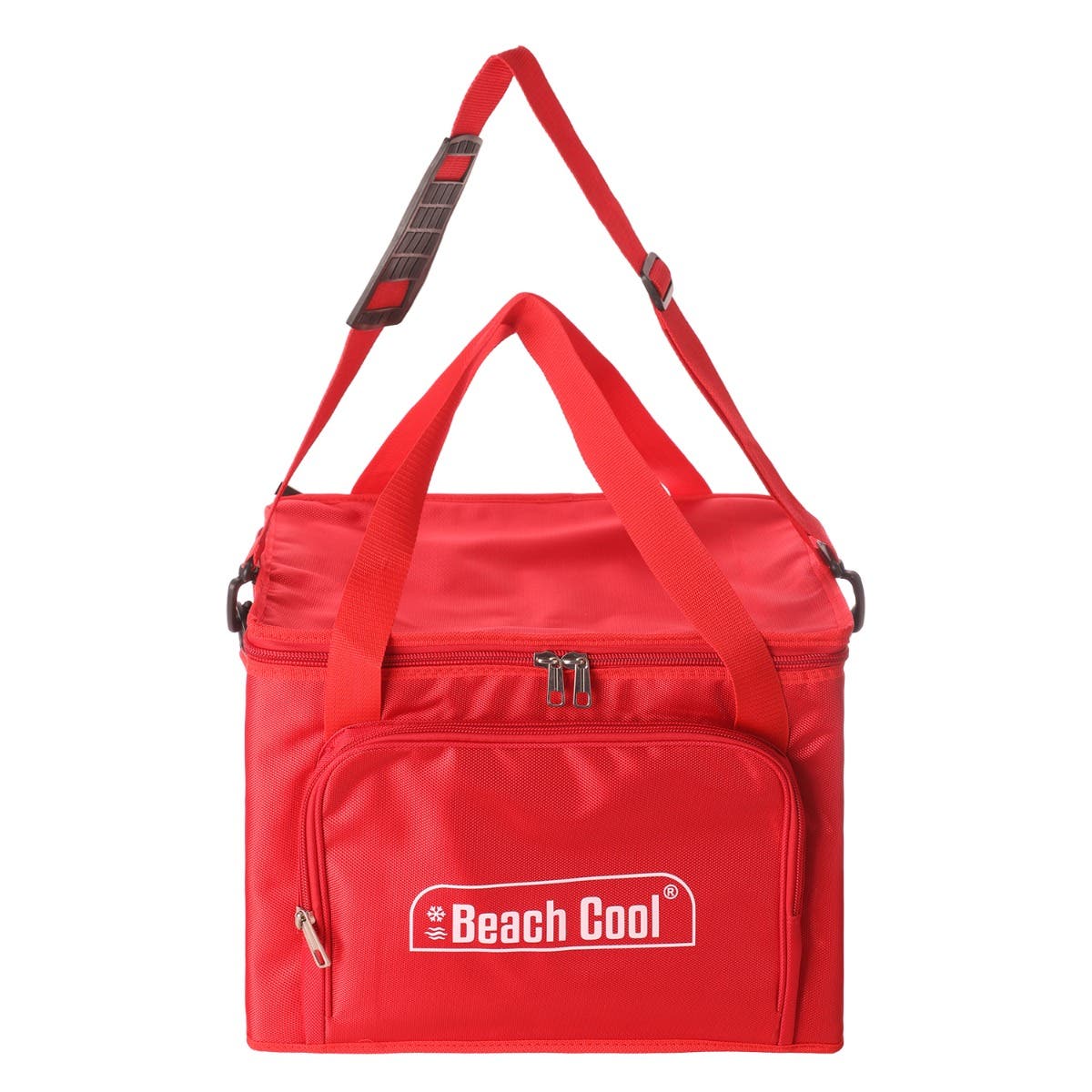 Beach Cool Thermal Bag for Preserving Food and Beverages, 35 Liter - Red