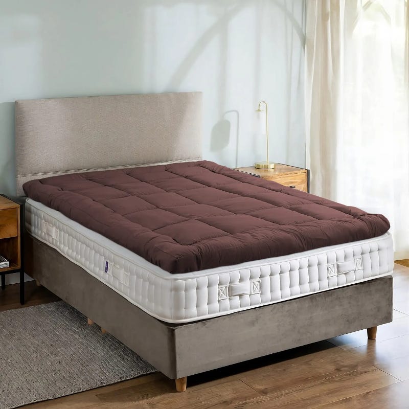Al Sultan Fiber Mattress Topper, 150×195 cm, Height 8 cm