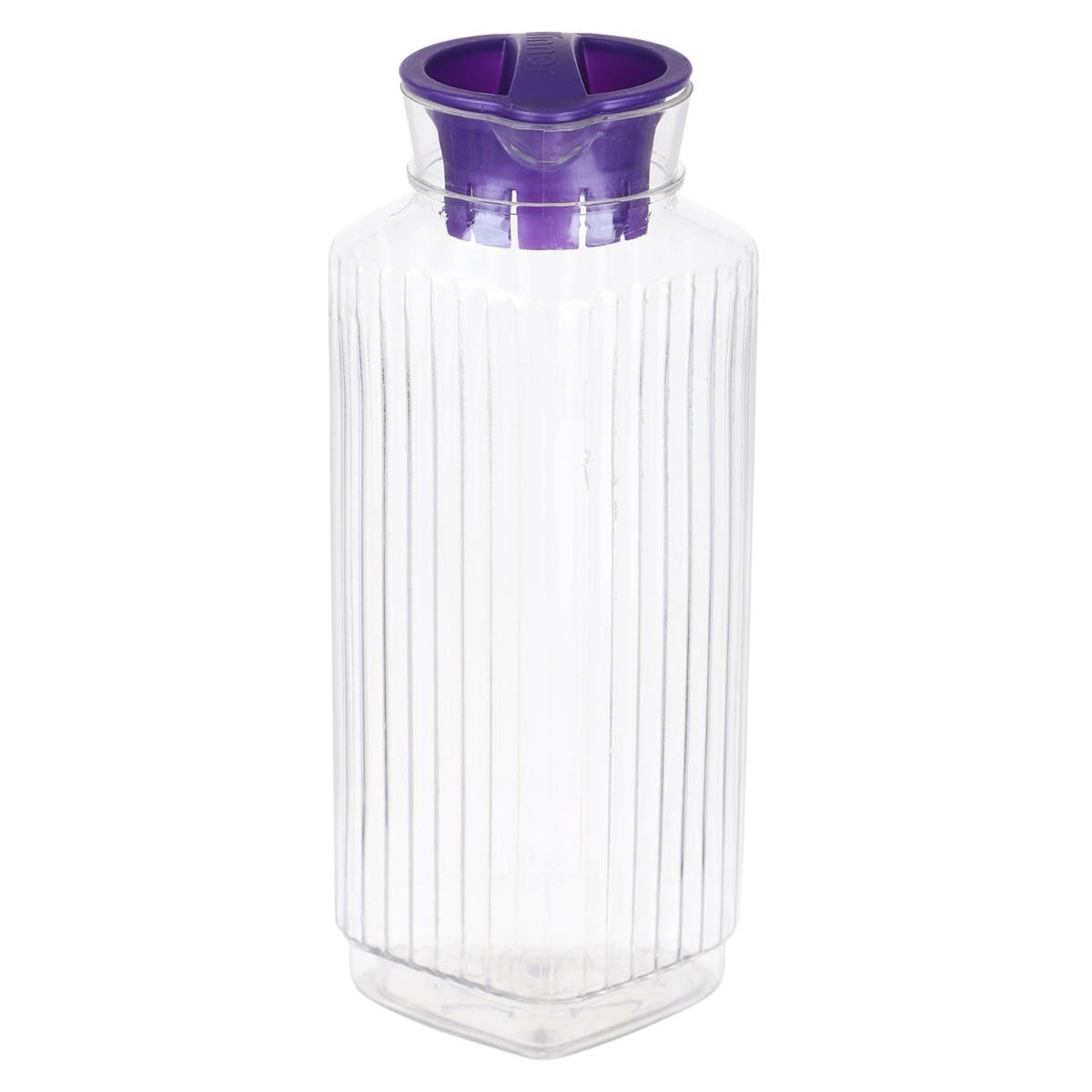 Winner Plast Juice Bottle, 1.5 Liter - Clear Purple