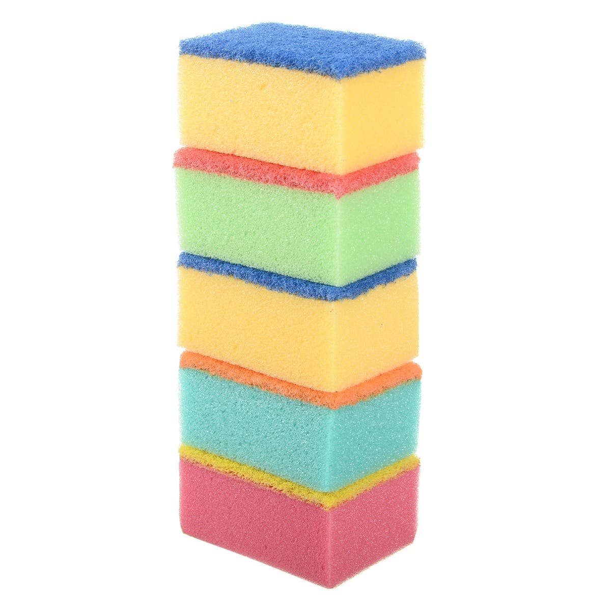 Mero Utensils Sponge Set, 5 Pieces - Multicolor
