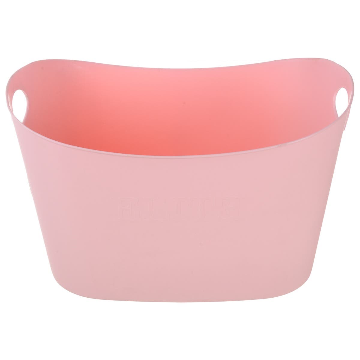 Elite Plastic Laundry Basket, 49×35×30 cm - Rose