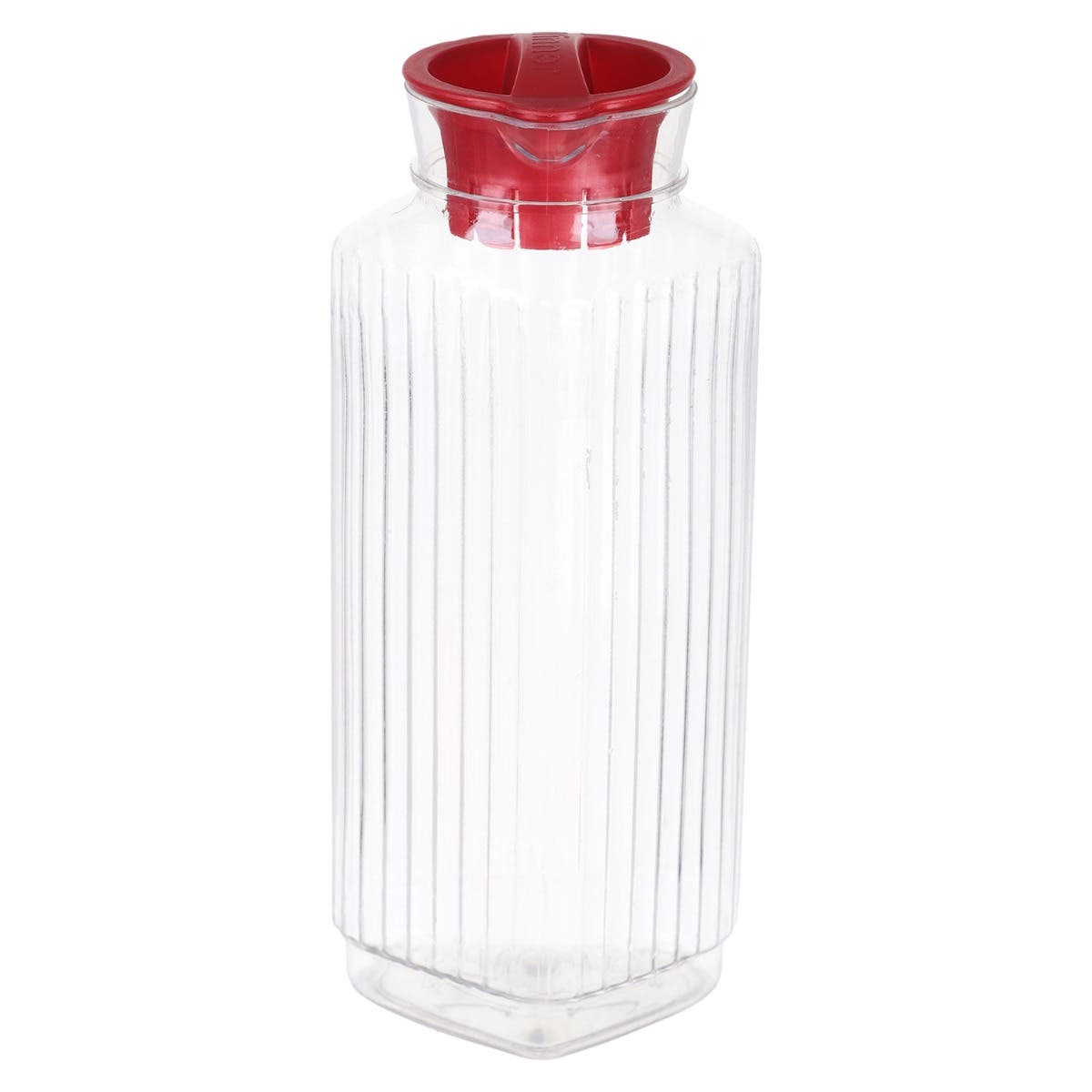 Winner Plast Juice Bottle, 1.5 Liter - Clear Red