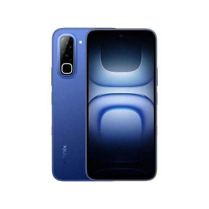 Infinix Hot 70 Smart Mobile Phone, 128GB, 4GB RAM, 4G Network - Blue