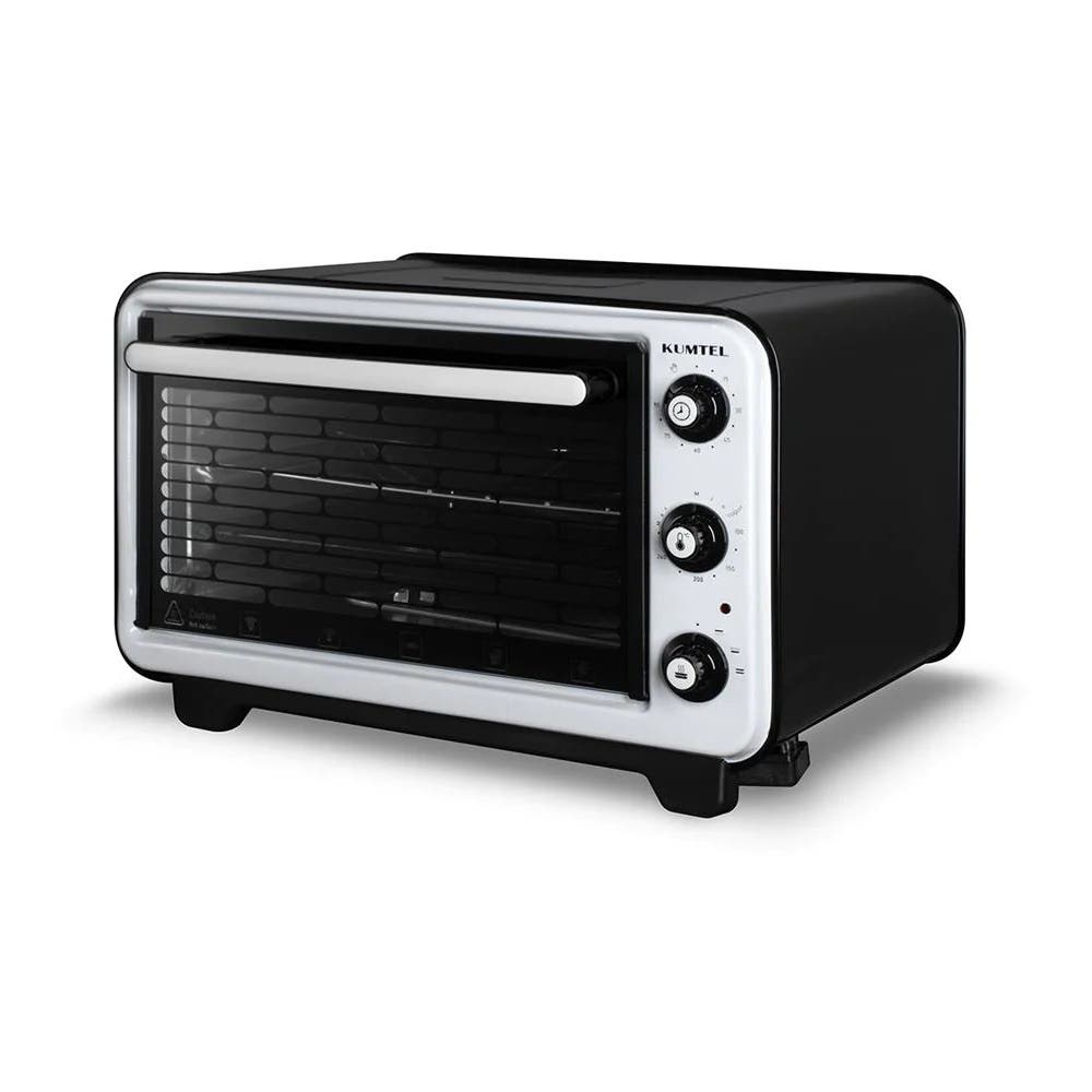Kumtel KF-3100 Electric Oven With Grill, 36 Liter - Black White