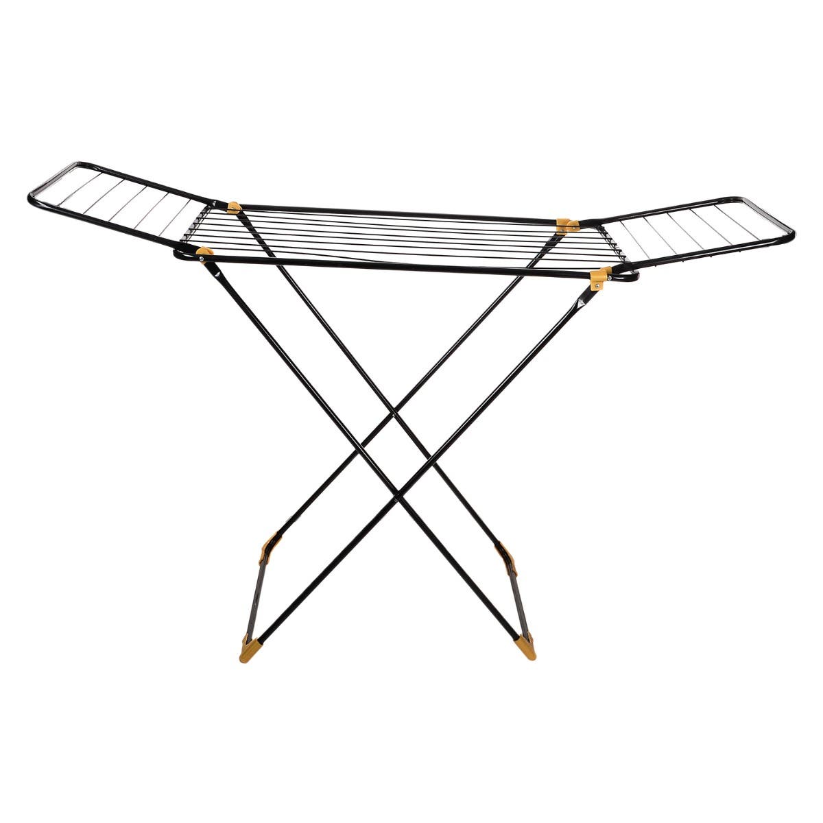 El Nozha Metal Clothes Dryer, 170x96 cm - Black