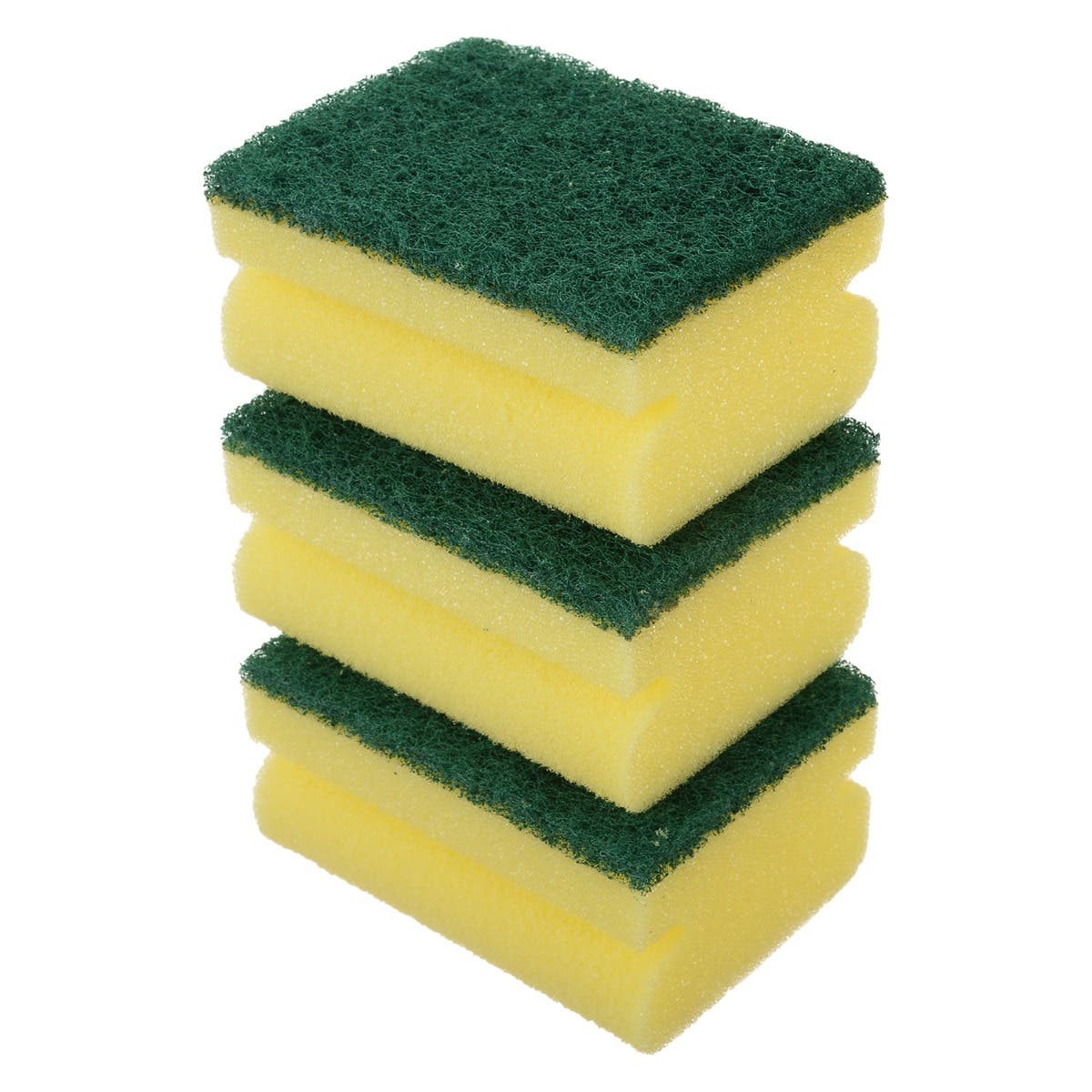 Corazzi Utensils Sponge Set, 3 Pieces - Yallow Green