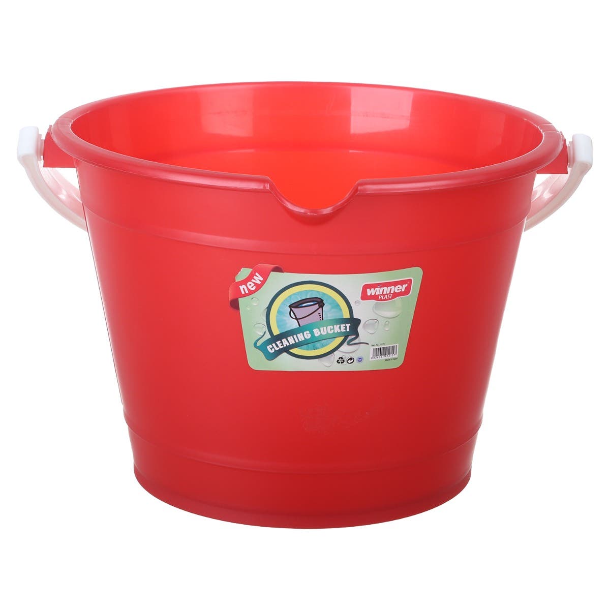 Winner Plast Bucket, 10 Liter - Red
