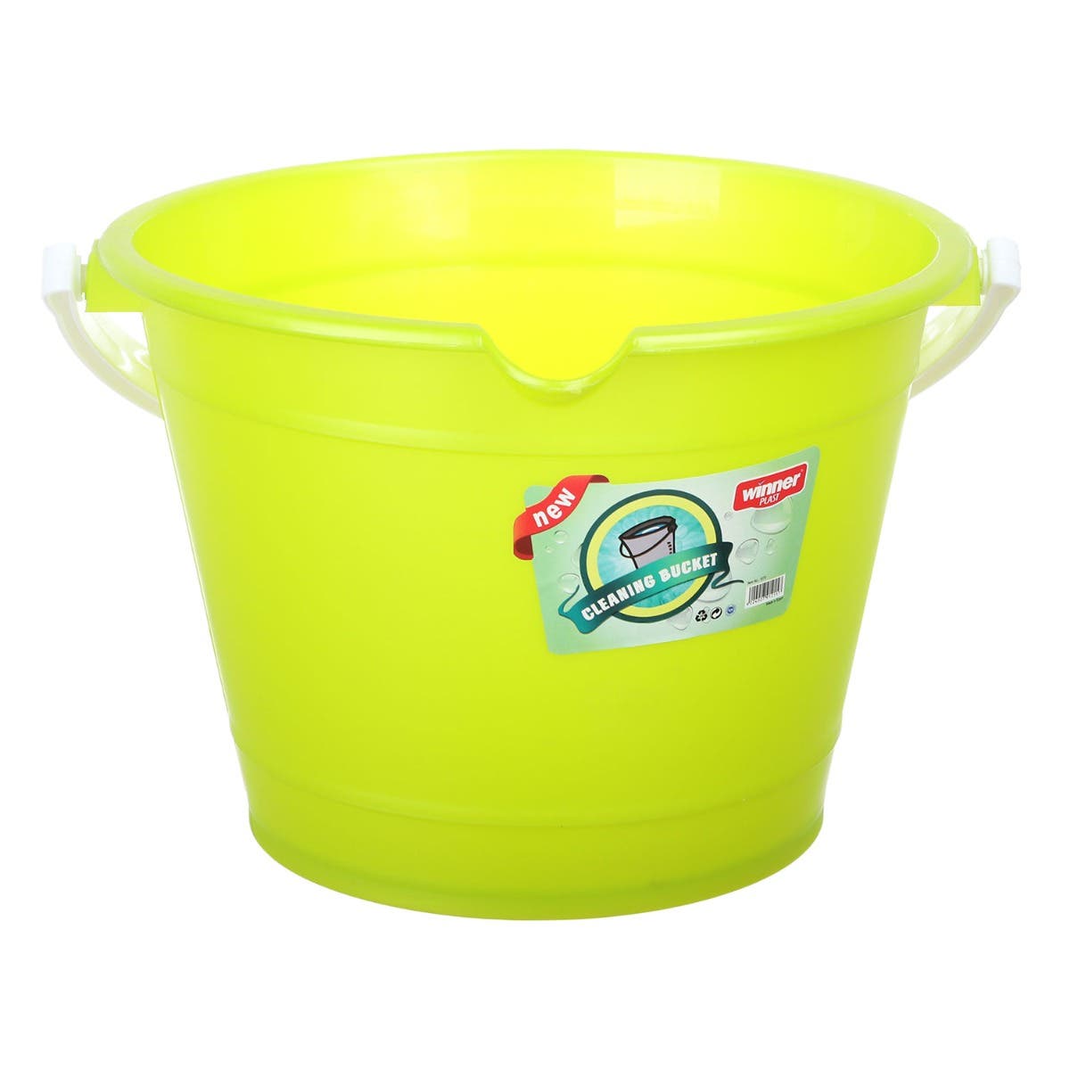 Winner Plast Bucket, 10 Liter - Lemon