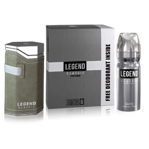 Emper Legend Classic For Men + Body Spray, for Men