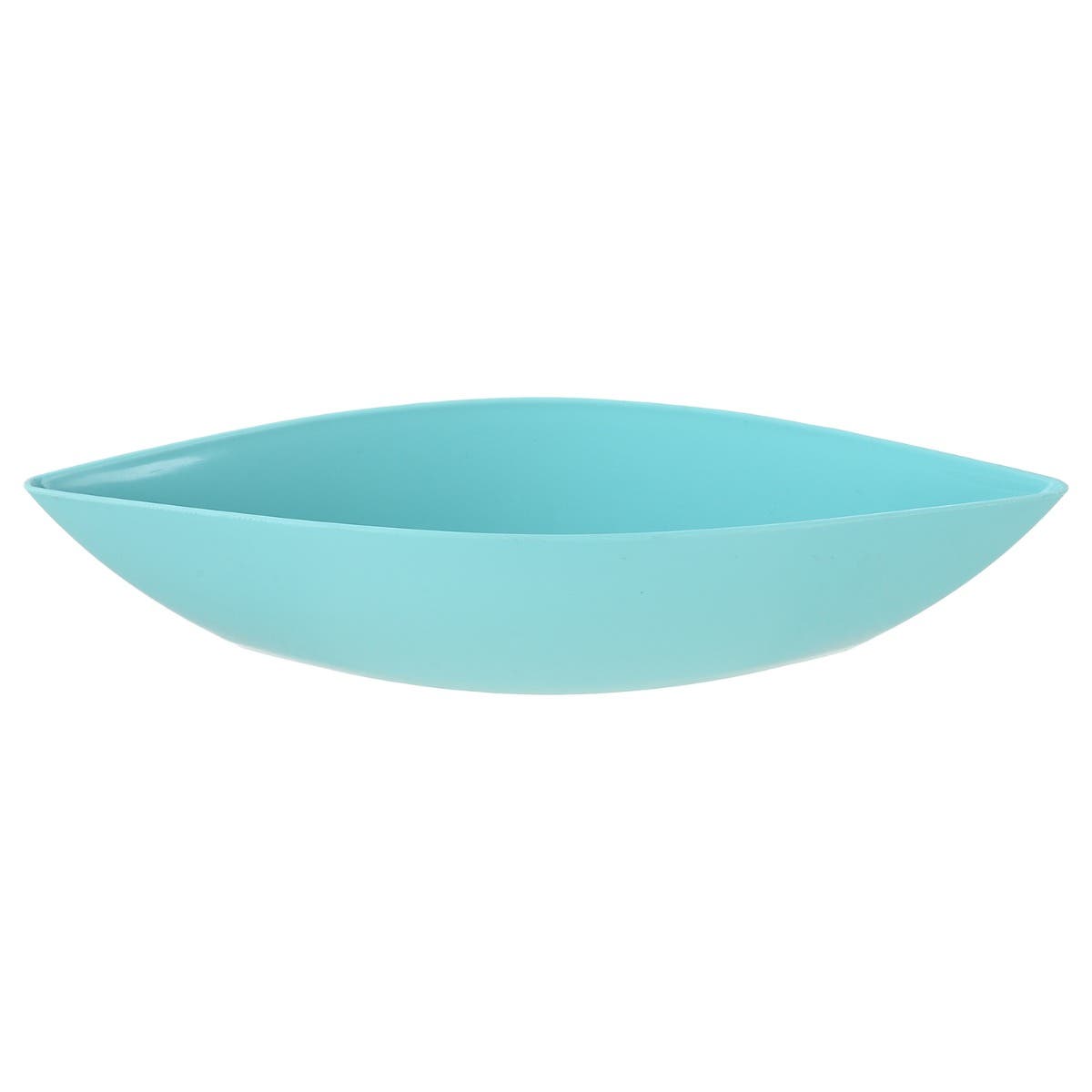 El Hoda Plastic Bowl Boat Shape, 7x27 cm - Turquoise