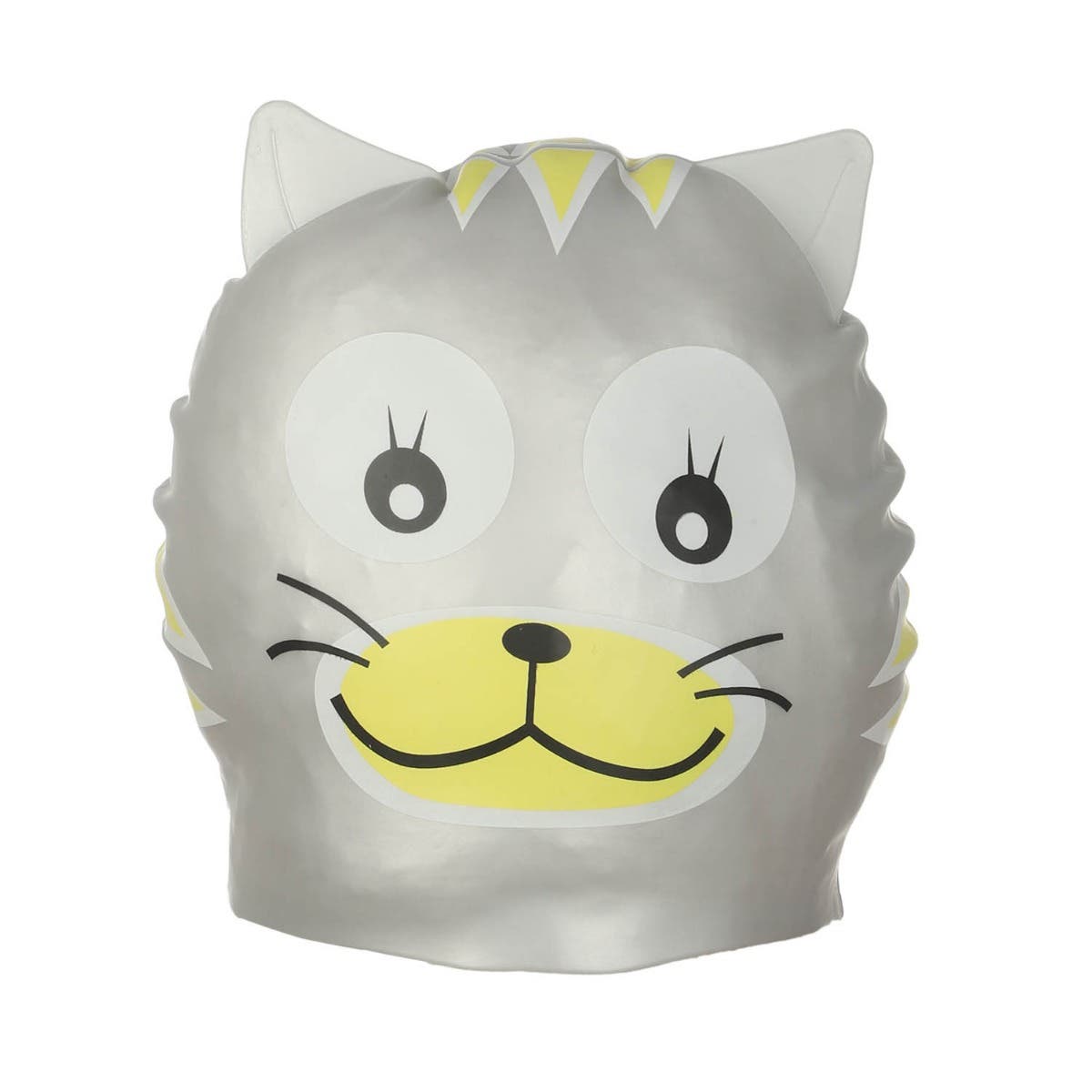 Silicone Swim Cap for kids - Gray