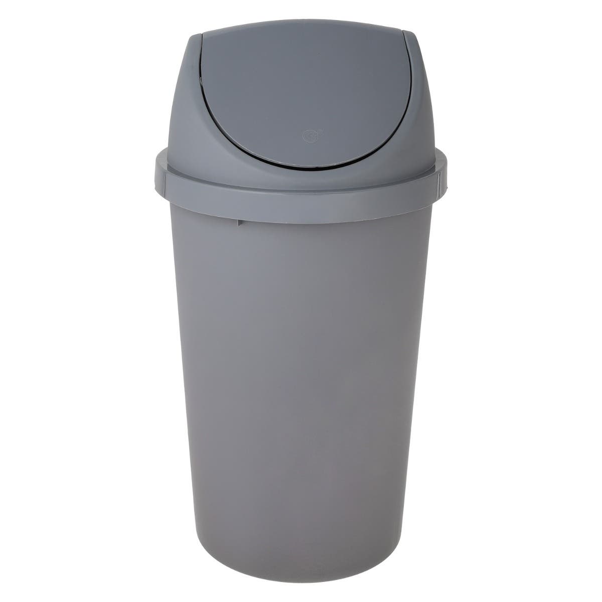 El Helal & Star Roma Trash Bin, 30 Liter - Grey