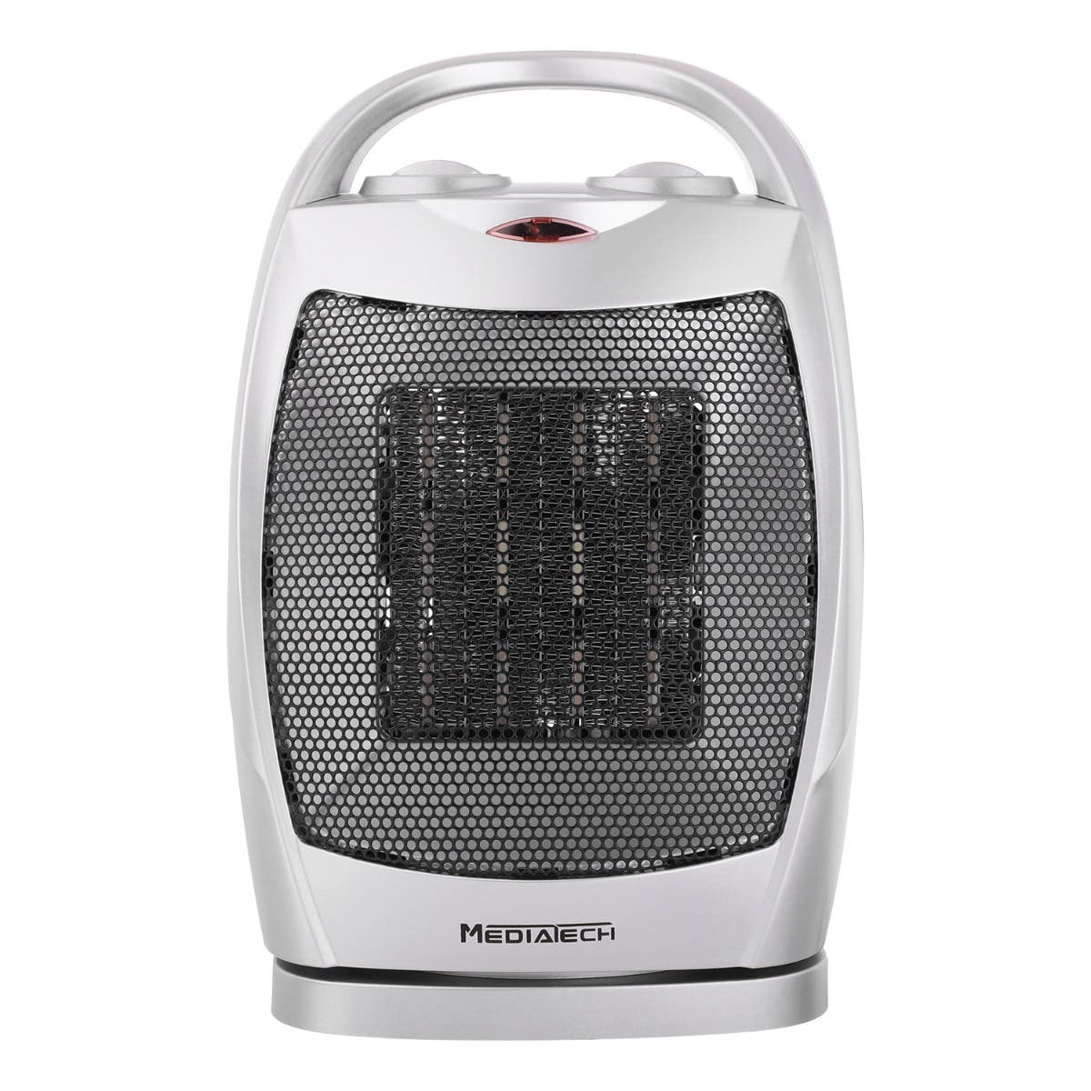 Media Tech MT-CH003 Ceramic Heater, 1500 watt - Black Silver