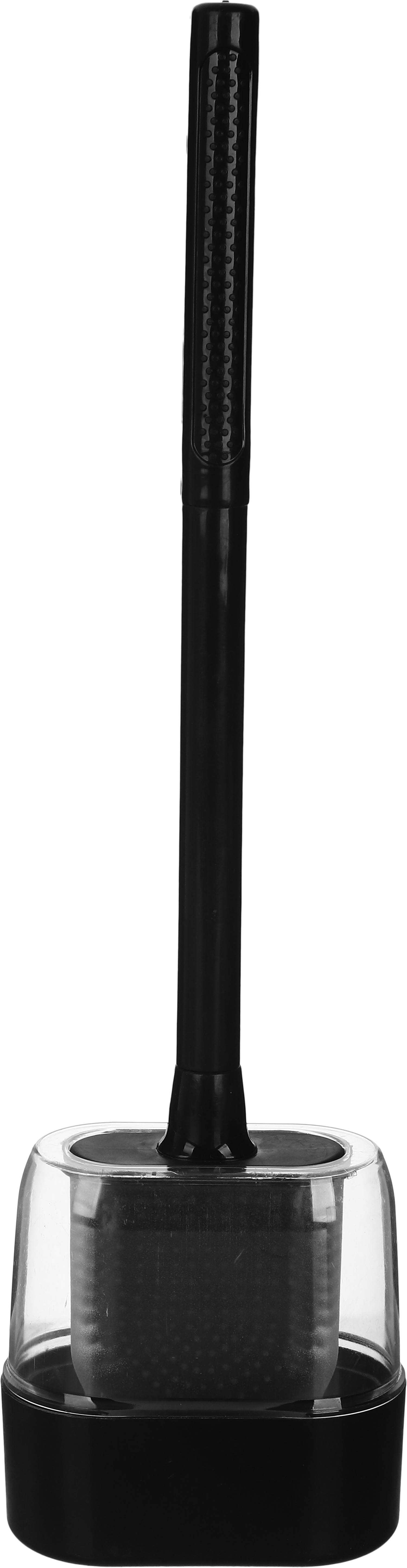 Weazy Silicone Toilet Cleaning Brush, 35 cm - Black