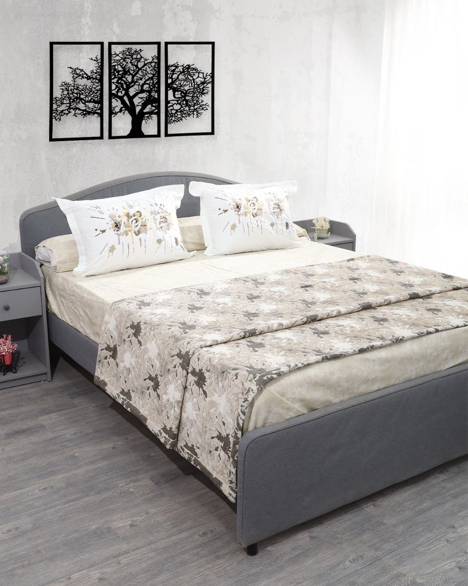 Verdi Cotton Comforter Set , 5 Pieces, 5800 g - Multicolor