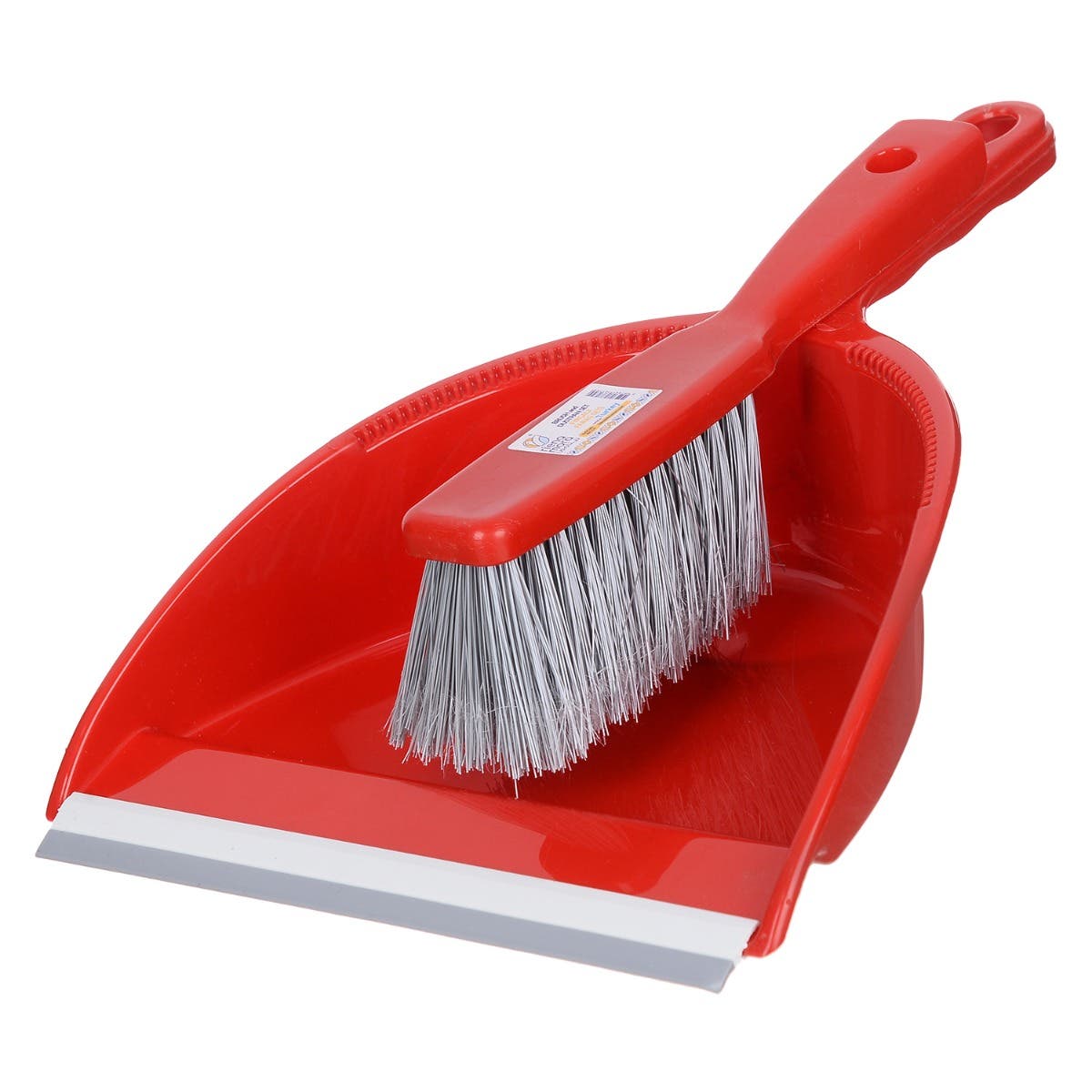 Rienamora Cleaning Brush with Shovel - Red