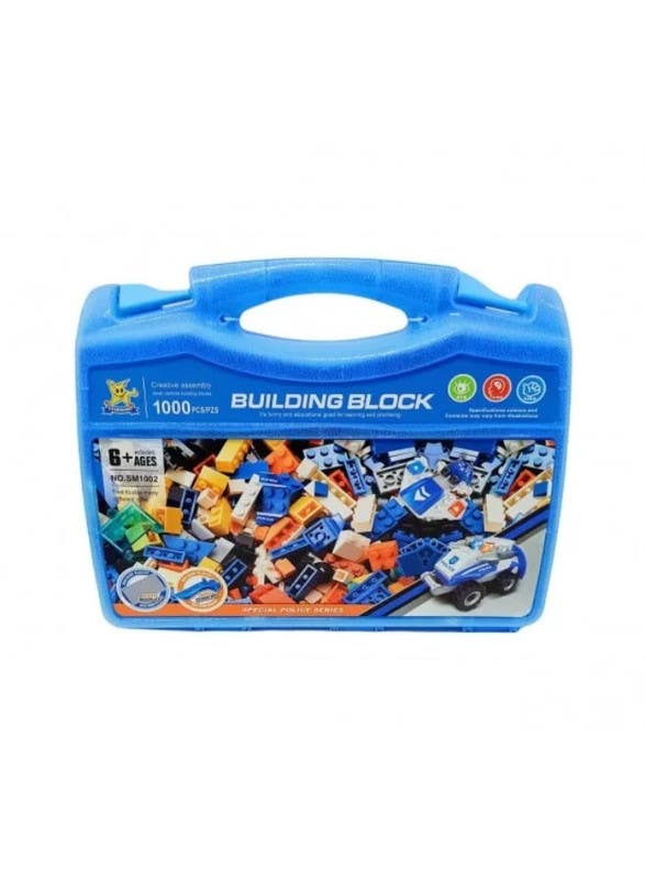 Building Blocks Game W71-306 , 1000 Pieces - Multicolor